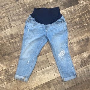 Old navy maternity boyfriend full panel size 14 short